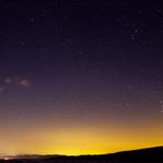 1月1日（金）夜の様子：信州たてしな 星空高原 2021年　　